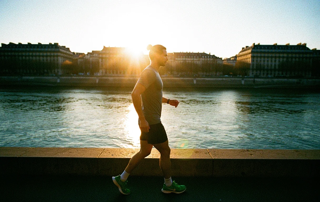 Mouvement matinal à Lyon